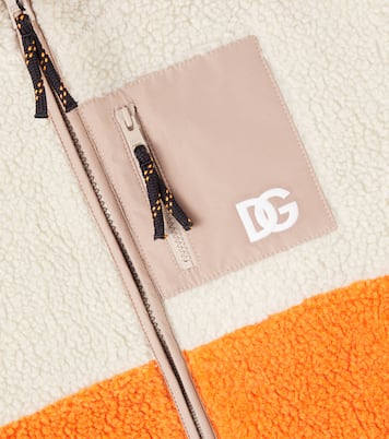 Jacke aus Teddyfleece | Dolce&Gabbana Kids