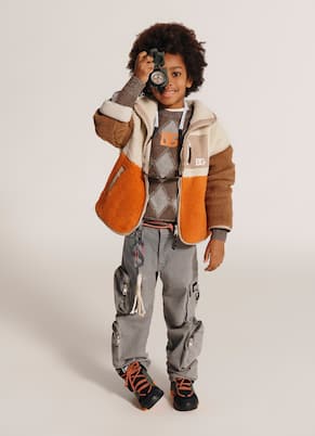 Jacke aus Teddyfleece | Dolce&Gabbana Kids