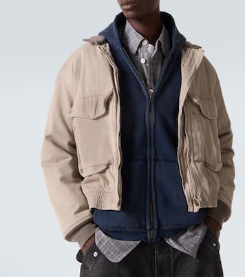 Kapuzenjacke Vintage aus Baumwolle | A.Presse