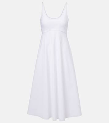 Poplin Power cotton-blend midi dress | Dorothee Schumacher