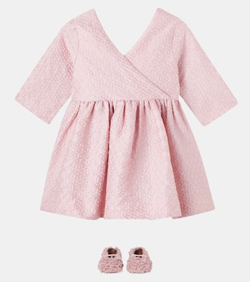 Abito in jacquard con fiocco  | Molo