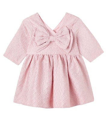 Abito in jacquard con fiocco  | Molo