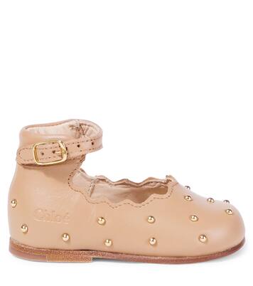 Baby Ballerinas aus Leder | Chloé Kids
