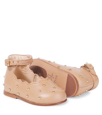 Baby Ballerinas aus Leder | Chloé Kids