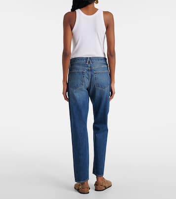 Mid-Rise Slim Jeans Amber | Slvrlake