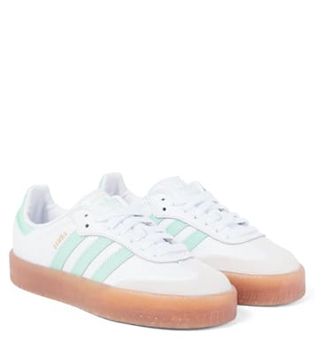 Sambae leather and suede sneakers | Adidas Originals Kids