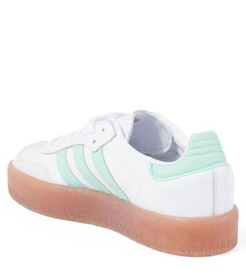 Sambae leather and suede sneakers | Adidas Originals Kids