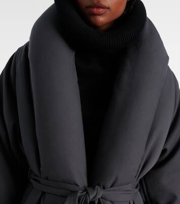 Cotton gabardine puffer coat | Alaïa