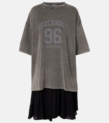 Miniabito Ennie in cotone con logo | Acne Studios