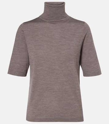 Cashmere turtleneck sweater | Jardin des Orangers