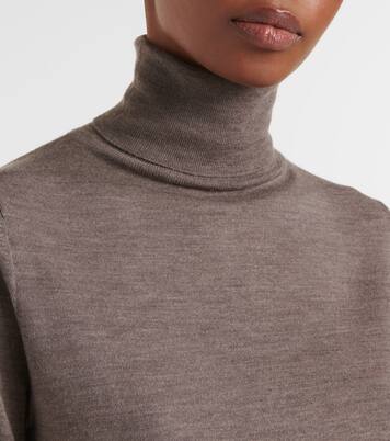 Cashmere turtleneck sweater | Jardin des Orangers