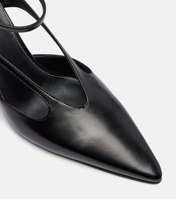 Cutout leather pumps | Toteme