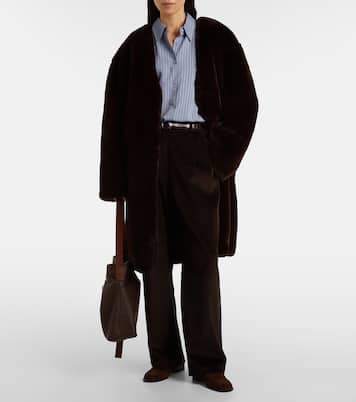 Gerade Hose Norstrand aus Baumwoll-Cord | The Frankie Shop