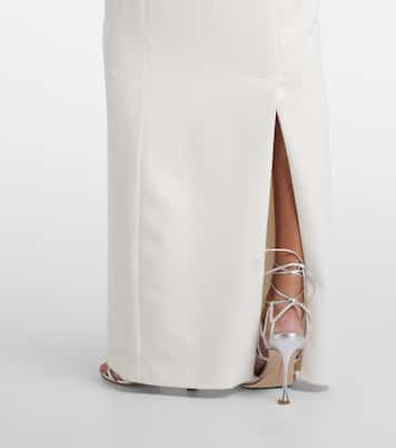 Bridal Blanchette crêpe gown | Safiyaa