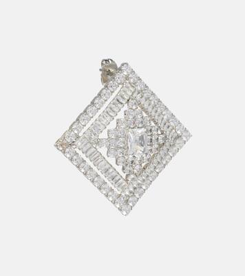 Louise crystal-embellished earrings | Rebecca Vallance