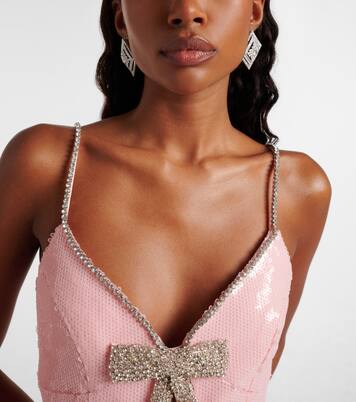 Louise crystal-embellished earrings | Rebecca Vallance