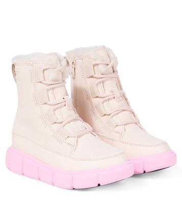 Sorel Explorer™ leather boots | Sorel Kids