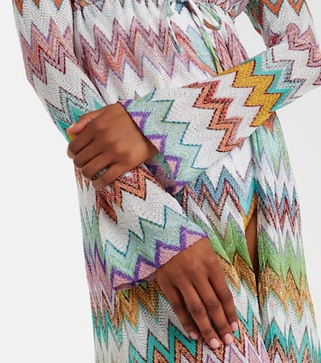 Cover-up Zig Zag aus Lamé | Missoni