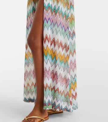 Cover-up Zig Zag aus Lamé | Missoni