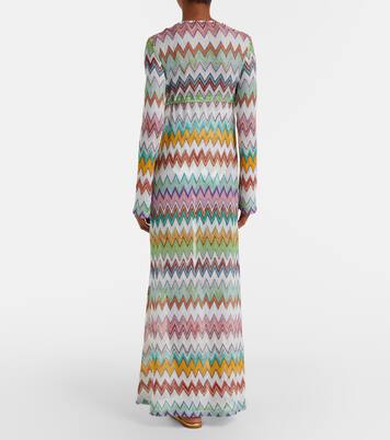 Cover-up Zig Zag aus Lamé | Missoni
