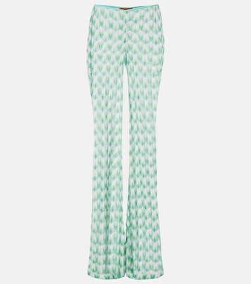 High-rise flared pants | Missoni