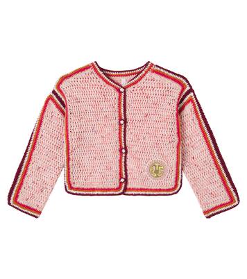 Awaken cotton-blend cardigan | Zimmermann Kids