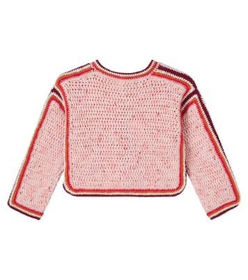 Awaken cotton-blend cardigan | Zimmermann Kids