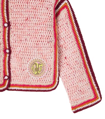 Awaken cotton-blend cardigan | Zimmermann Kids