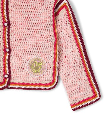 Awaken cotton-blend cardigan | Zimmermann Kids