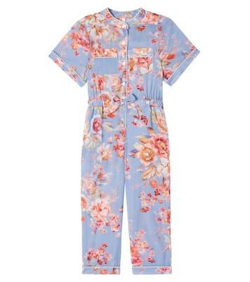 Jumpsuit Awaken in cotone con stampa | Zimmermann Kids
