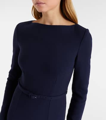 Midikleid aus Woll-Crêpe | Roland Mouret