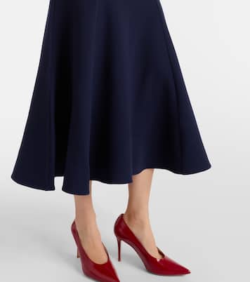 Midikleid aus Woll-Crêpe | Roland Mouret