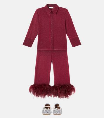 Lumière Plumage pants | Oséree Kids