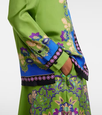 Bedrucktes Hemd Boy aus Seide | La DoubleJ