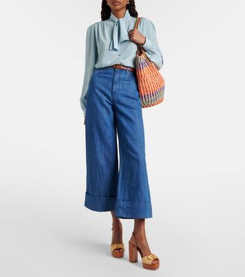 Plateausandalen VLogo mit Leder | Valentino Garavani