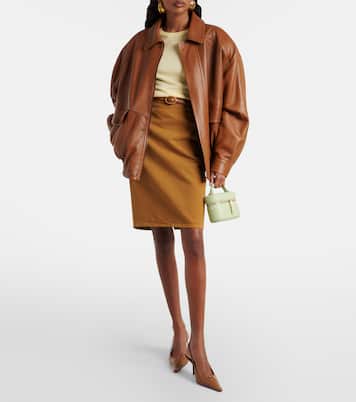 Gaby leather shoulder bag | Saint Laurent