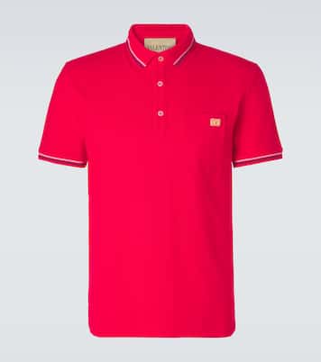 Cotton piqué polo shirt | Valentino
