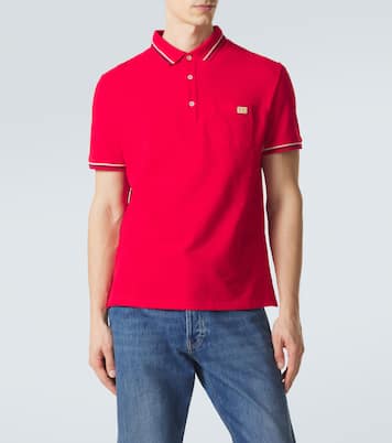 Cotton piqué polo shirt | Valentino