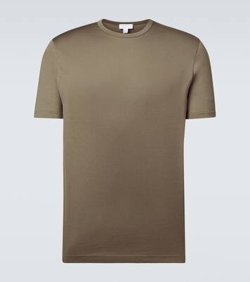 T-Shirt aus Baumwoll-Jersey | Sunspel