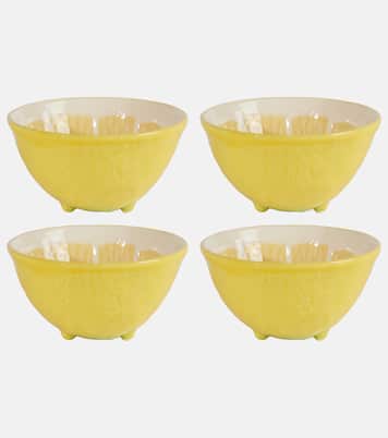 Lemon set of 4 ceramic bowls | Bordallo Pinheiro