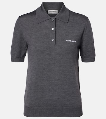 Polopullover aus Wolle | Miu Miu