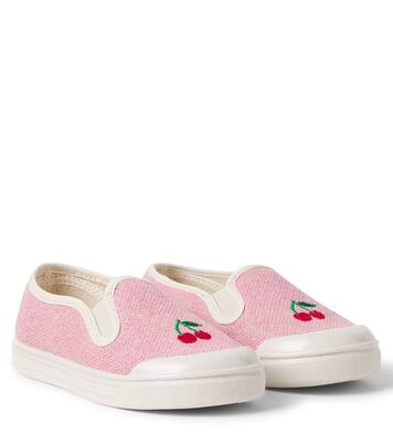 Embroidered slip-on sneakers | PèPè