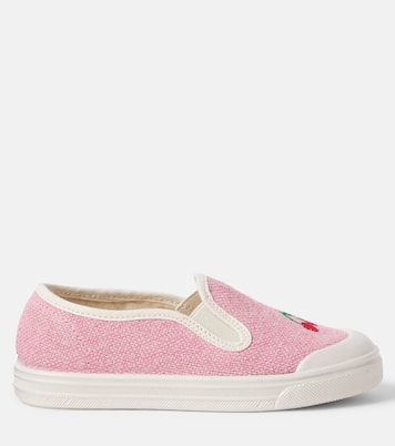 Embroidered slip-on sneakers | PèPè