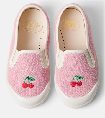 Embroidered slip-on sneakers | PèPè