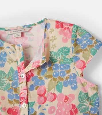 Robe Pacey en coton à fleurs | Konges Sløjd