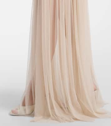 Bridal Himalia gathered tulle gown | De La Vali