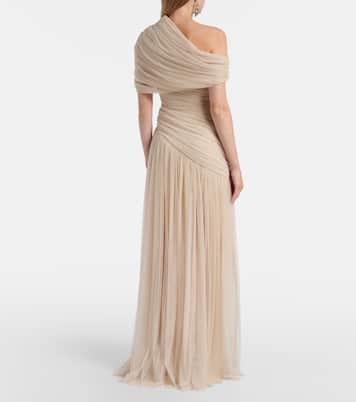 Bridal Himalia gathered tulle gown | De La Vali