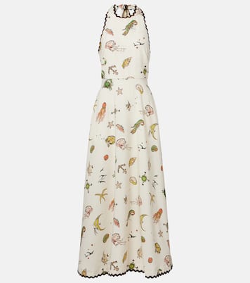 Bedrucktes Midikleid | Alémais