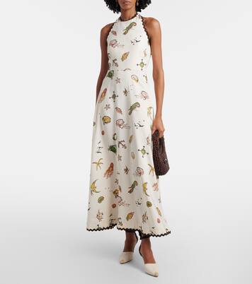 Bedrucktes Midikleid | Alémais