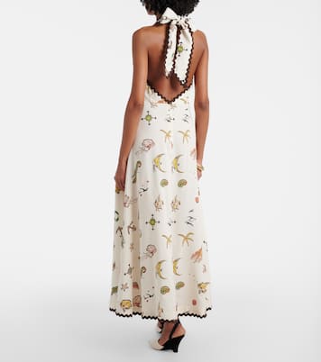 Bedrucktes Midikleid | Alémais